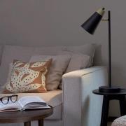 PR Home pöytävalaisin Wien, musta, korkeus 64 cm, GU10, metalli