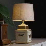 PR Home pöytävalaisin Lucca, hiekka, korkeus 45 cm, keraaminen