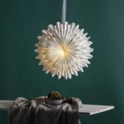 Paperitähti Snow, Ø 50 cm, valkoinen, 3-kerroksinen, paperi