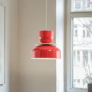 Uto-riippuvalaisin, punainen, Ø 30 cm, metalli