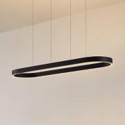 Lucande Smart LED-riippuvalaisin Melinay, musta, CCT, Tuya