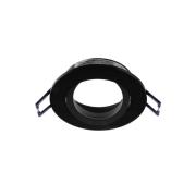 Samsola upotettava kattovalaisin, musta, Ø 8 cm, metallia