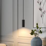 Riippuvalaisin CAN, musta, korkeus 15 cm, Ø 6 cm, metalli, GU10