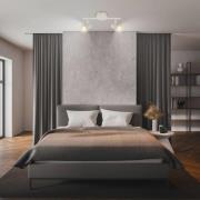 Kattokohdevalo Tapp, valkoinen, pituus 28 cm, 2-lamppuinen, metalli, G...