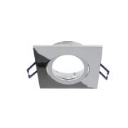 Samsola upotettava kattovalaisin, kiiltävä hopea, 9 x 9 cm, metallia