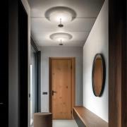 LED-kattovalaisin Stilo_S, musta, Ø 35 cm