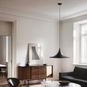 Morgana-riippuvalaisin, musta/nikkeli, metalli, Ø 48 cm, E27