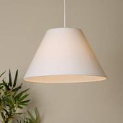 Riippuvalaisin Lyta, valkoinen, Ø 38 cm, tekstiili, E27, kartion muoto...