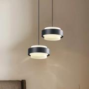 LED-riippuvalaisin Donal, Ø 17 cm, musta, metalli