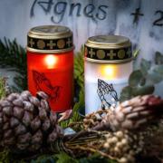 STERNTALER LED-hautavalo, valkoinen, korkeus 12 cm, IP44, paristo