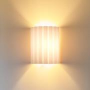 Seinävalaisin Aria, valkoinen, mikrokuitu, E27