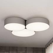 EGLO connect Smart-LED-kattovalaisin Barbano-Z, harmaa