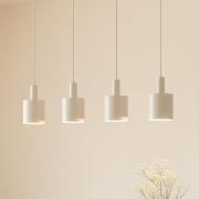 Lindby riippuvalaisin Ovelia, beige, 4-valo, metalli, E27