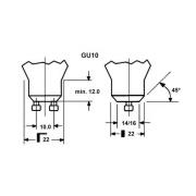 LED-lamppu SUPERIA RETRO ES50 GU10 4,8 W 927 450 lm himmennettävä