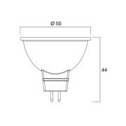 LED-lamppu SUPERIA RETRO GU5.3 MR16 5 W 840 480 lm himmennettävä
