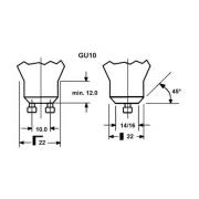 LED-lamppu SUPERIA RETRO ES50, GU10 4,8 W 930 450 lm himmennettävä