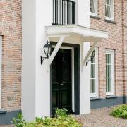 Ulkoseinävalaisin Bergen, vihreä, korkeus 80 cm, metalli, IP44