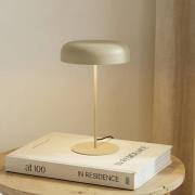 Lindby pöytävalaisin Edion, beige, metalli, 45 cm