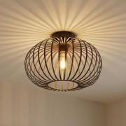 Lindby Nahele kattovalaisin, ruskea, metalli, Ø 40 cm, E27