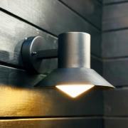 Dyberg Larsen ulkoseinävalaisin Venice, musta, Ø 20 cm