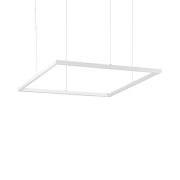 Ideal Lux LED-riippuvalaisin Oracle Slim 70 x 70 cm valkoinen 3000 K
