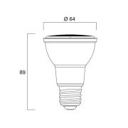 Sylvania LED-heijastin E27 7.2W PAR20 3,000K himmeä 36° 540lm