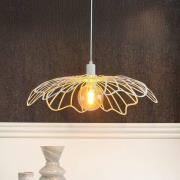 Dyberg Larsen riippuvalo BLUMEN, helmiäisvalkoinen, Ø 60 cm, metalli