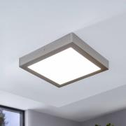 EGLO connect Fueva-C -kattovalo 30 cm nikkeli