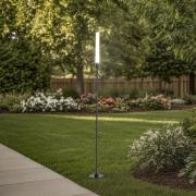 LED-pollarivalaisin Zola, musta, alumiini, korkeus 100 cm