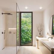 WEVER & DUCRÉ LED-kattovalaisin Perlez 2.0 Ø 16 cm IP44 2700 K