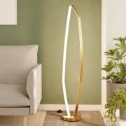 LED-lattiavalaisin Vallerosa messinkiä