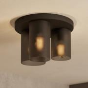 Colomera kattovalaisin, musta/harmaa, 3-valo.