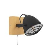 Kattovalaisin Gatebeck, puu/musta, puu