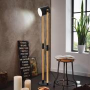 Hornwood lattiavalaisin, korkeus 140 cm, musta/ruskea, teräs