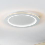 EGLO connect LED-kattovalaisin Padrogiano-Z, Ø 60 cm, valkoinen