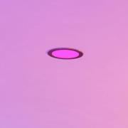 EGLO connect Smart LED-uppovalaisin Fueva 6-Z, harmaa, Ø 16 cm