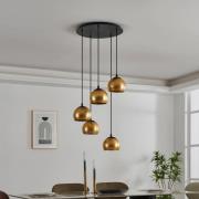 Riippuvalaisin Albaraccin viidellä varjostimella