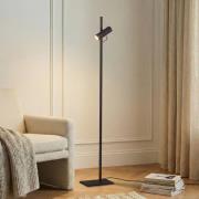 Lucande lattiavalaisin Lysias, musta, metalli, korkeus 143,2 cm