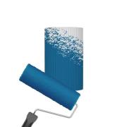 Seinävalaisin Raposa, valkoinen, korkeus 22 cm, kipsi, 2-lamppuinen.