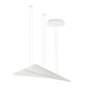 Vibia LED-riippuvalaisin RHYTHM, valkoinen, 141 x 47 cm 927 himmennett...