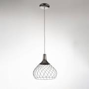 Stilnovo Mongolfier P1 LED-riippuvalaisin, musta