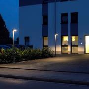 LED-pylväsvalaisin 866, alumiini, antrasiitti, korkeus 300 cm