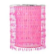 Riippuvalaisin 6008419, jossa koristekiviä, pinkki