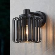 Ulkoseinävalaisin Selinus terästä, musta