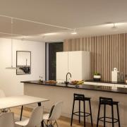 Paulmann URail LED-riippuvalaisin Hildor, signaalivalkoinen, 3 000 K