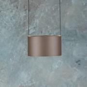 PURE LED-riippuvalaisin Clipse, pronssinvärinen Ø 20 cm CCT, 2-lamppui...