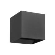 LED-ulkoseinälamppu Calpino 3, antrasiitti, leveys 10 cm, 2-lamppuinen...