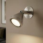 LED-seinävalaisin Mini, kääntyvä, nikkeli, 5 000K