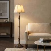 Vaikuttava tekstiilinen Lincolndale-lattiavalaisin