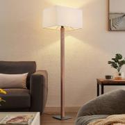 Lucande Heily -lattiavalo, kulmikas, valkoinen